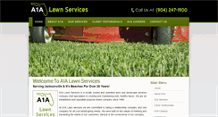 Desktop Screenshot of a1alawnservices.com